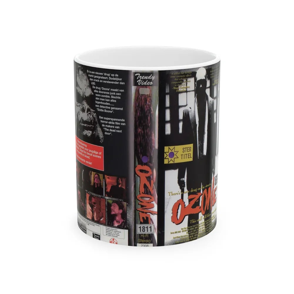 OZONE (VHS COVER) - White Coffee Mug-11oz-Go Mug Yourself