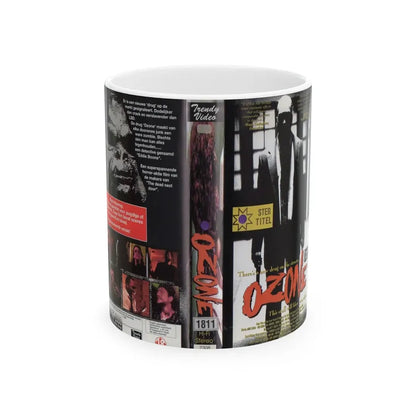 OZONE (VHS COVER) - White Coffee Mug 11oz - Go Mug Yourself