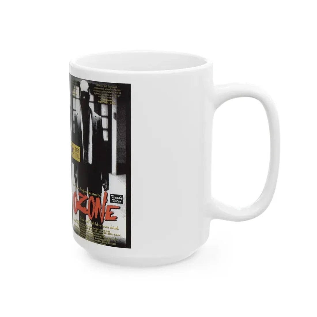 OZONE (VHS COVER) - White Coffee Mug - Go Mug Yourself