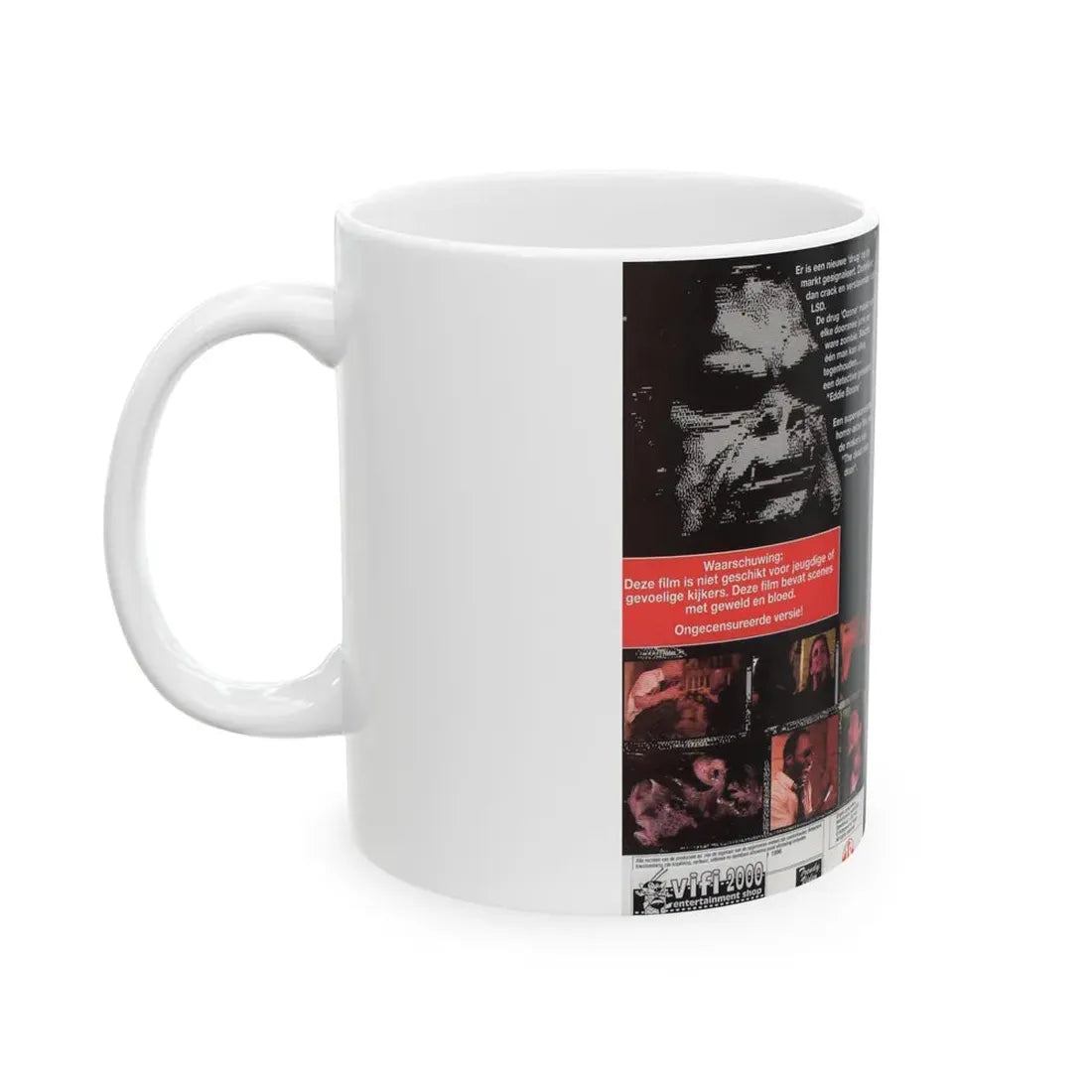 OZONE (VHS COVER) - White Coffee Mug - Go Mug Yourself