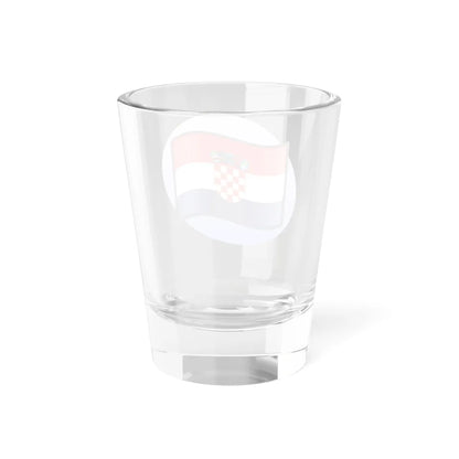 P Croatia (Croatia) Shot Glass 1.5oz - Go Mug Yourself