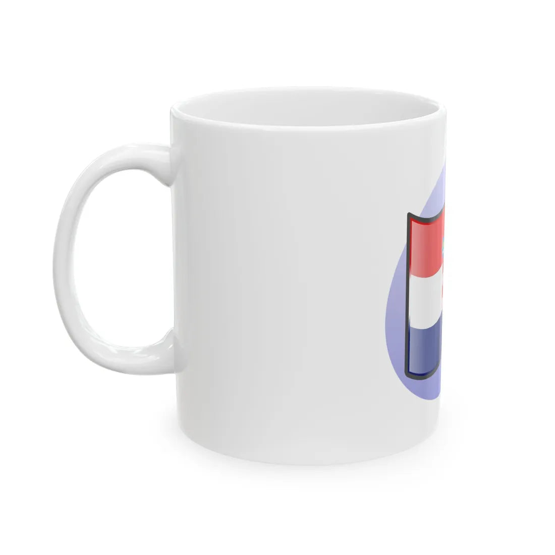 P Croatia (Croatia) White Coffee Mug - Go Mug Yourself
