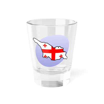 P Flag map of Georgia (Georgia) Shot Glass 1.5oz 1.5oz - Go Mug Yourself