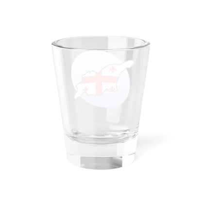 P Flag map of Georgia (Georgia) Shot Glass 1.5oz - Go Mug Yourself