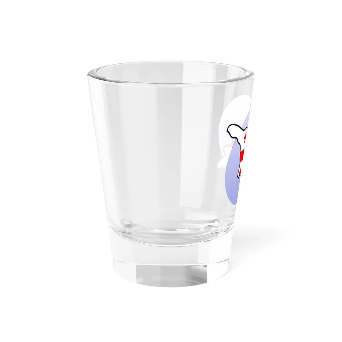 P Flag map of Georgia (Georgia) Shot Glass 1.5oz - Go Mug Yourself