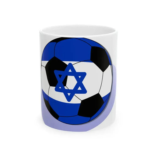 P Football Israel (Israel) White Coffee Mug 11oz - Go Mug Yourself