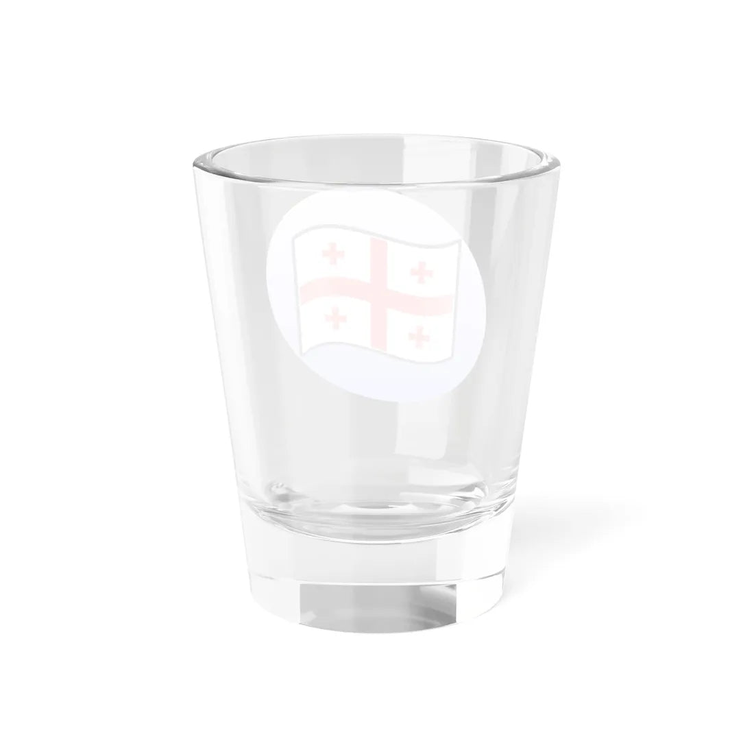 P Georgian flag (Georgia) Shot Glass 1.5oz - Go Mug Yourself