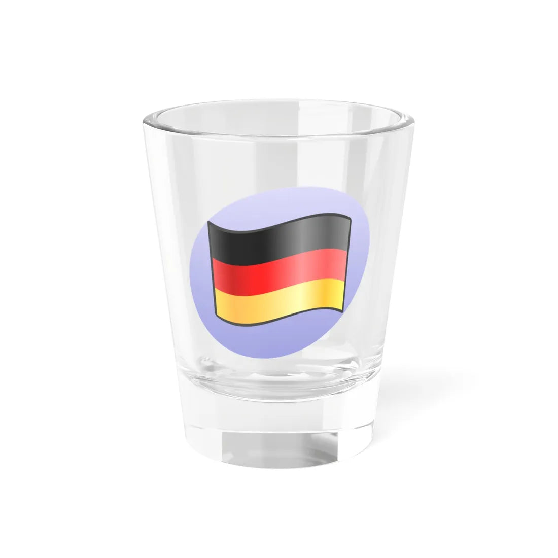 P German flag (Germany) Shot Glass 1.5oz 1.5oz - Go Mug Yourself