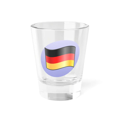 P German flag (Germany) Shot Glass 1.5oz 1.5oz - Go Mug Yourself