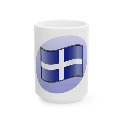 P Greece 1822 (Greece) White Coffee Mug 15oz - Go Mug Yourself