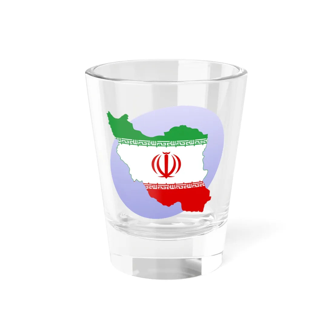 P icon Iran (Iran) Shot Glass 1.5oz 1.5oz - Go Mug Yourself