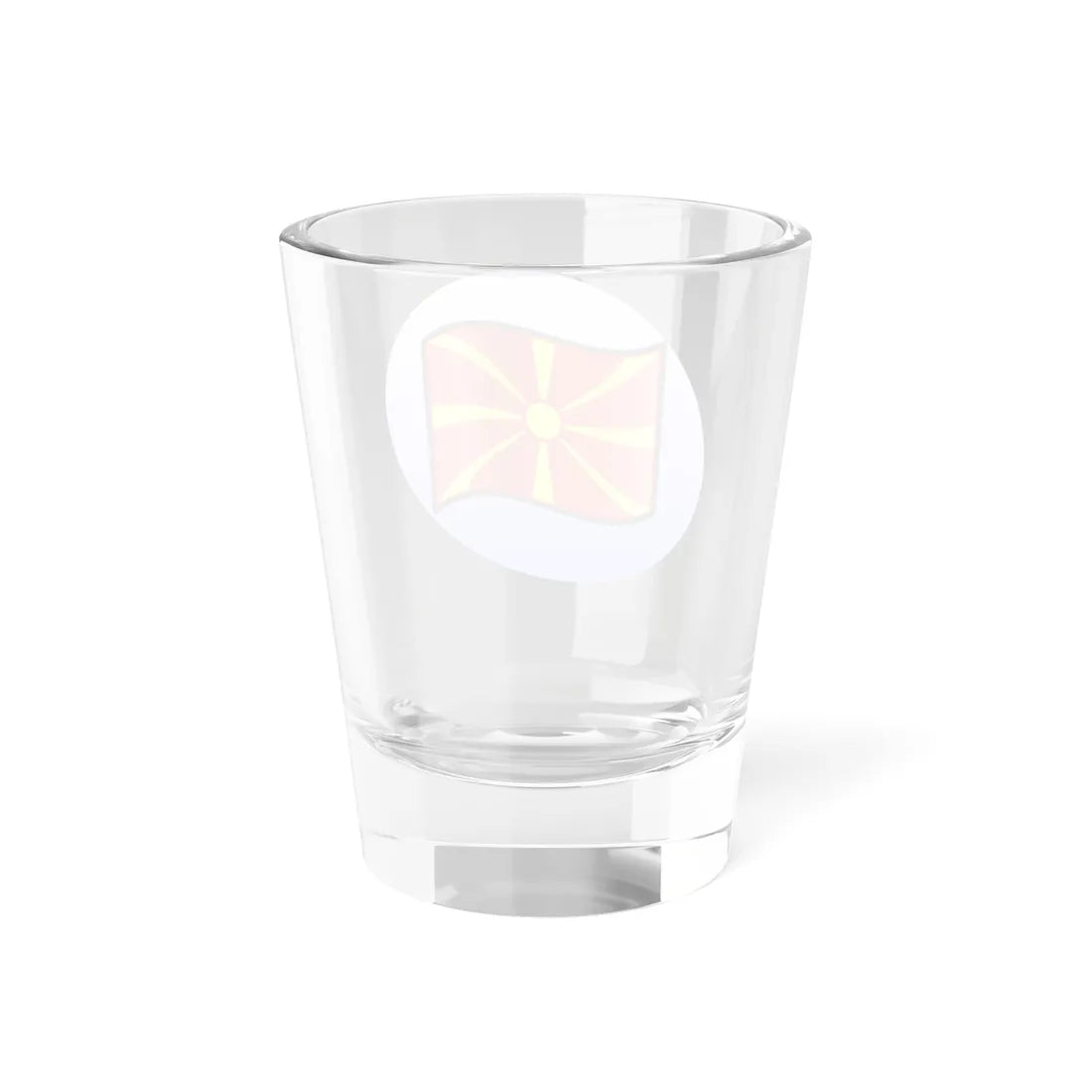 P North Macedonia (North Macedonia) Shot Glass 1.5oz - Go Mug Yourself