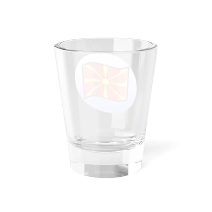 P North Macedonia (North Macedonia) Shot Glass 1.5oz - Go Mug Yourself