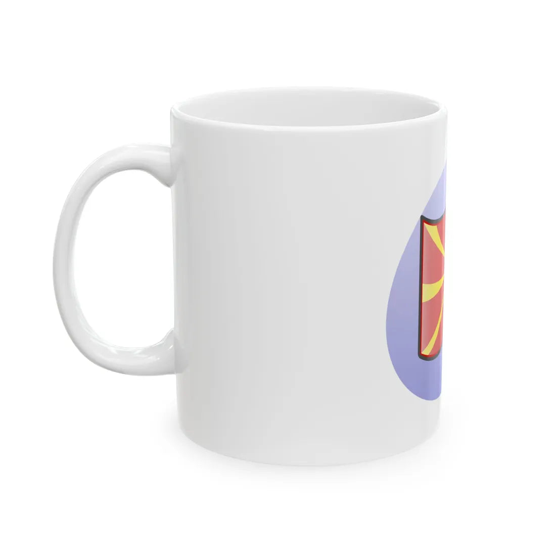 P North Macedonia (North Macedonia) White Coffee Mug - Go Mug Yourself