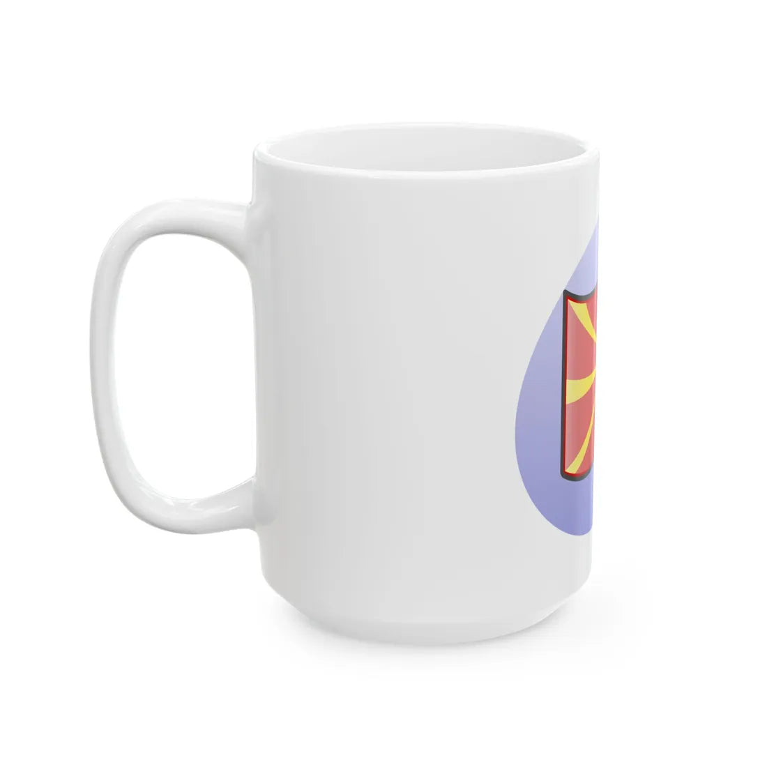 P North Macedonia (North Macedonia) White Coffee Mug - Go Mug Yourself