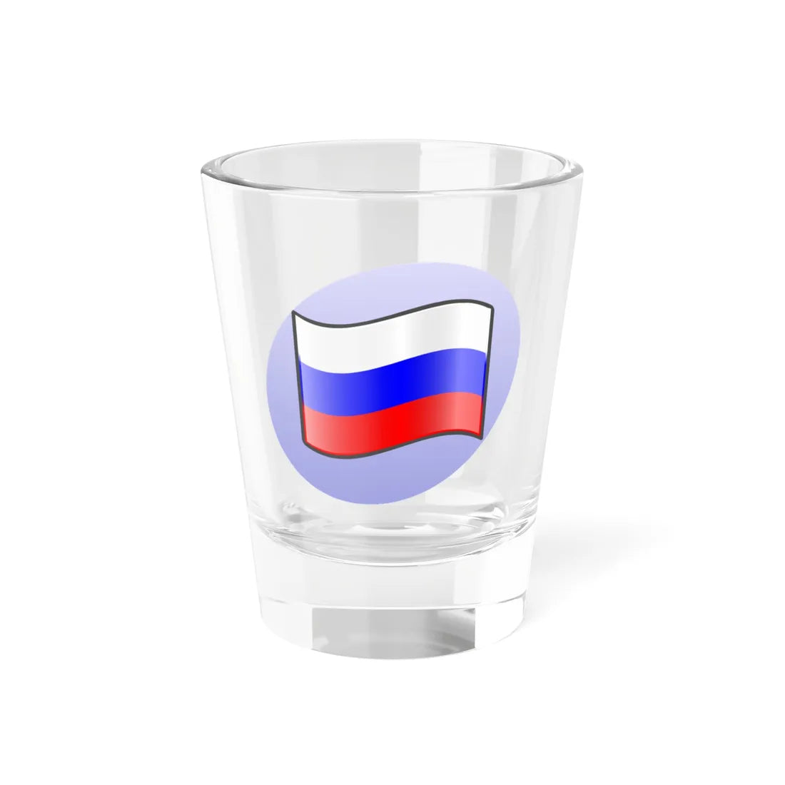 P Russia (Russia) Shot Glass 1.5oz 1.5oz - Go Mug Yourself