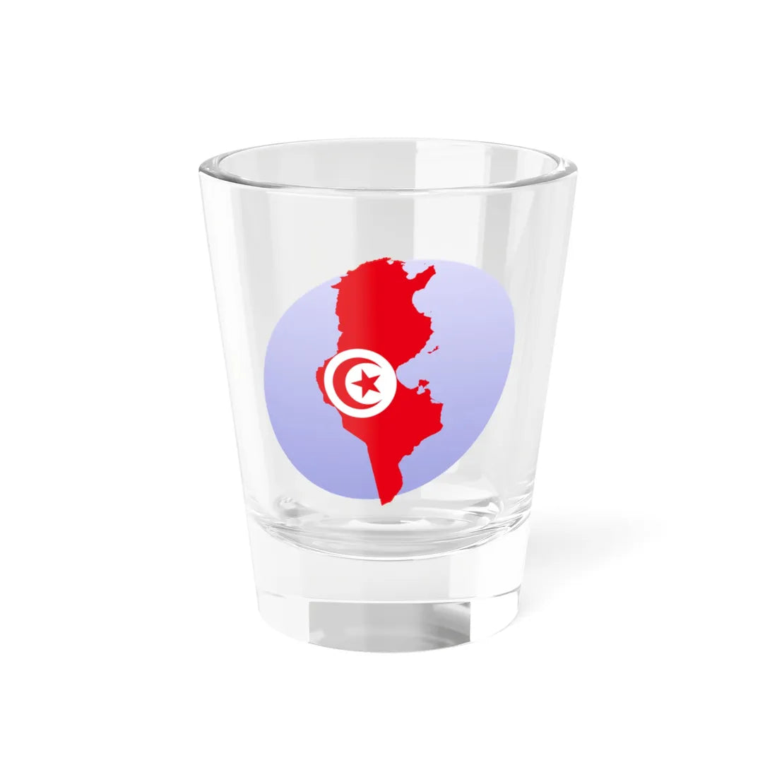 P Tunisia (Tunisia) Shot Glass 1.5oz 1.5oz - Go Mug Yourself