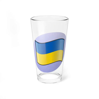 P Ukraine (Ukraine) Pint Glass 16oz 16oz - Go Mug Yourself