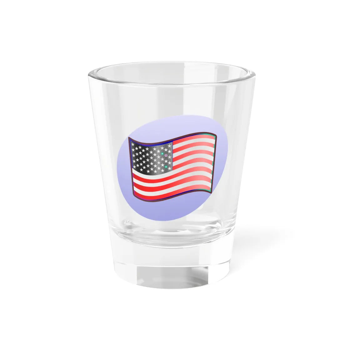 P United States (United States) Shot Glass 1.5oz 1.5oz - Go Mug Yourself