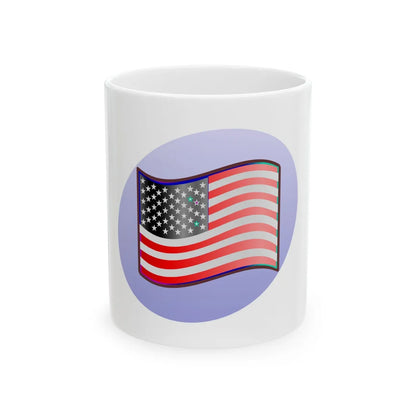 P United States (United States) White Coffee Mug 11oz - Go Mug Yourself