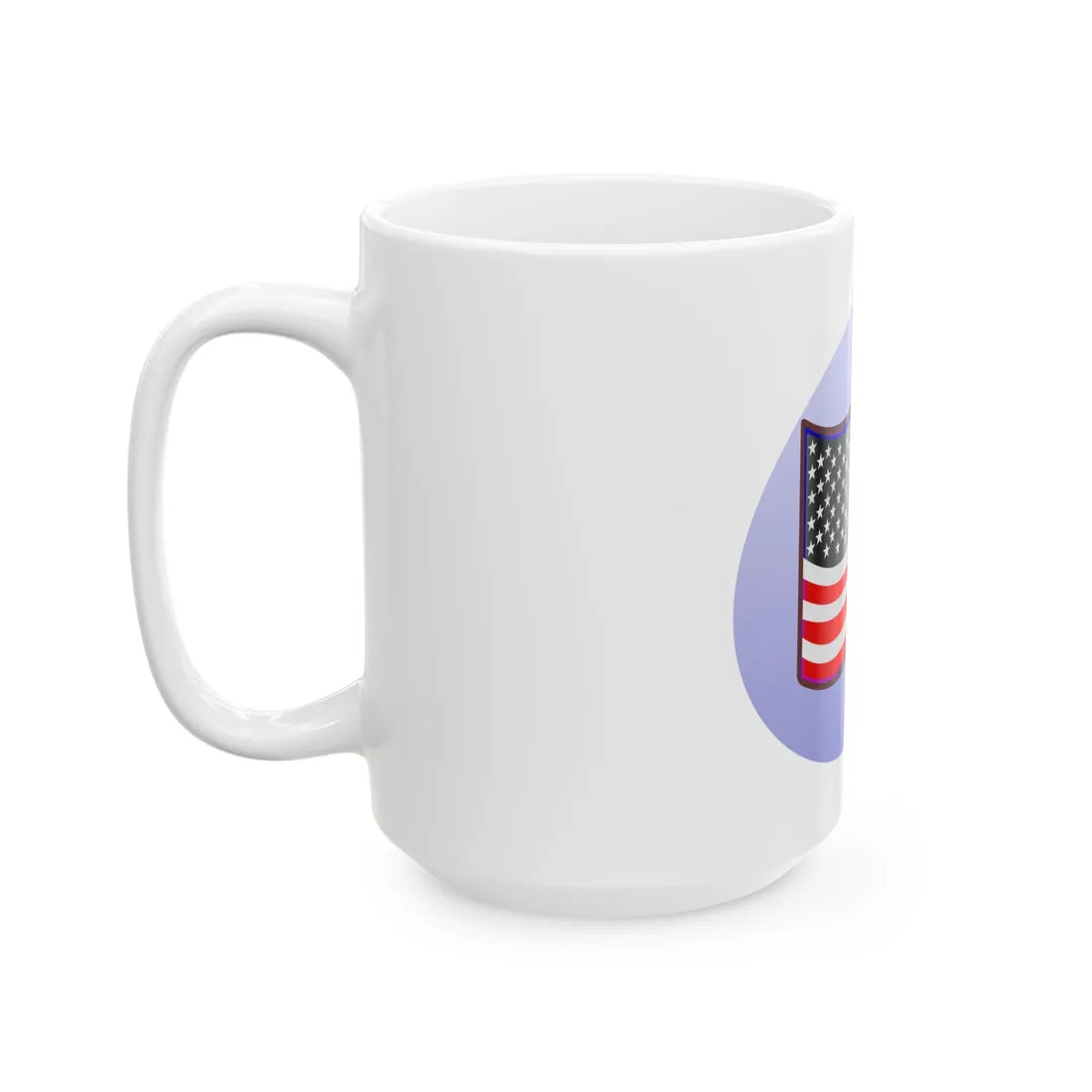 P United States (United States) White Coffee Mug - Go Mug Yourself