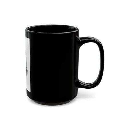 P.J. Osterhaus, Head-And-Shoulders Portrait, Facing Left (U.S. Civil War) Black Coffee Mug-Go Mug Yourself