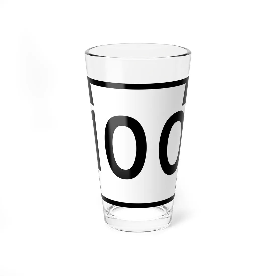 PA-100 (Pennsylvania) (Road Sign) Pint Glass 16oz 16oz - Go Mug Yourself