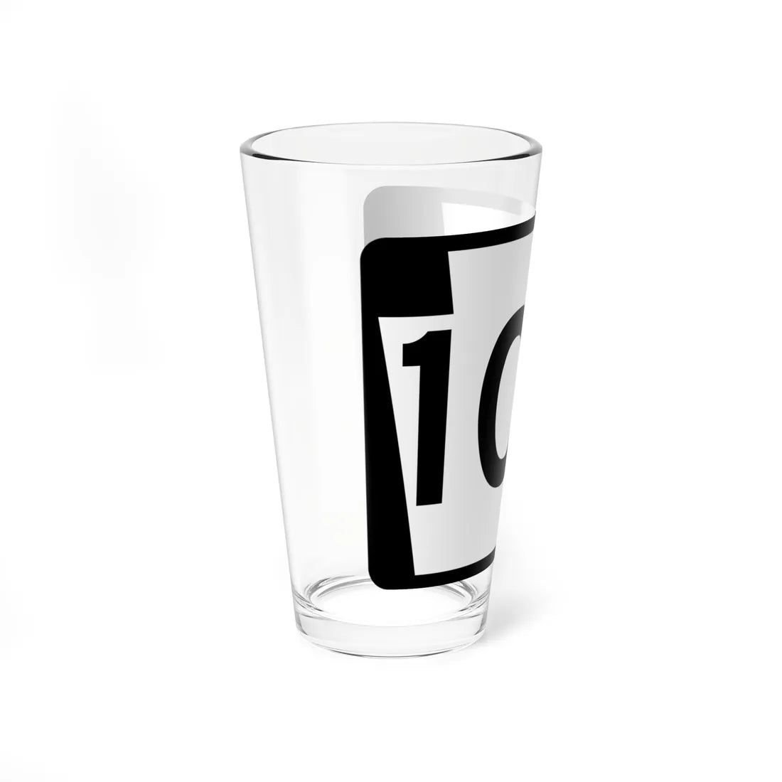 PA-100 (Pennsylvania) (Road Sign) Pint Glass 16oz - Go Mug Yourself
