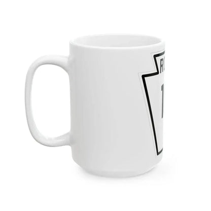 PA-101 1926 (Pennsylvania) (Road Sign) White Coffee Mug - Go Mug Yourself