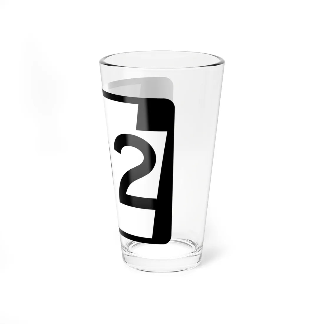 PA-102 (Pennsylvania) (Road Sign) Pint Glass 16oz - Go Mug Yourself