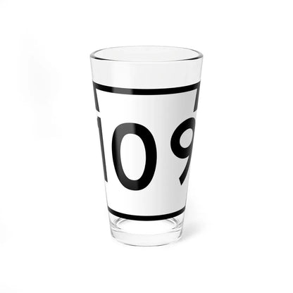 PA-109 (Pennsylvania) (Road Sign) Pint Glass 16oz 16oz - Go Mug Yourself