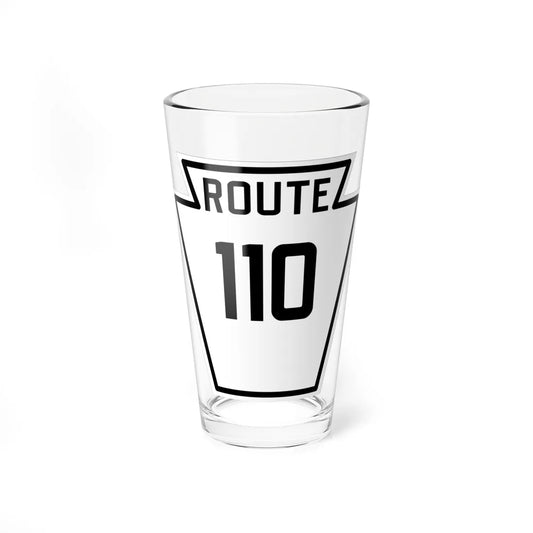 PA-110 1926 (Pennsylvania) (Road Sign) Pint Glass 16oz 16oz - Go Mug Yourself