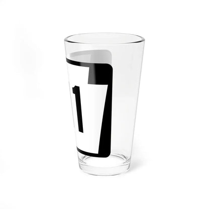 PA-111 (Pennsylvania) (Road Sign) Pint Glass 16oz - Go Mug Yourself