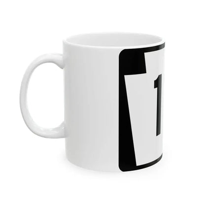 PA-111 (Pennsylvania) (Road Sign) White Coffee Mug - Go Mug Yourself