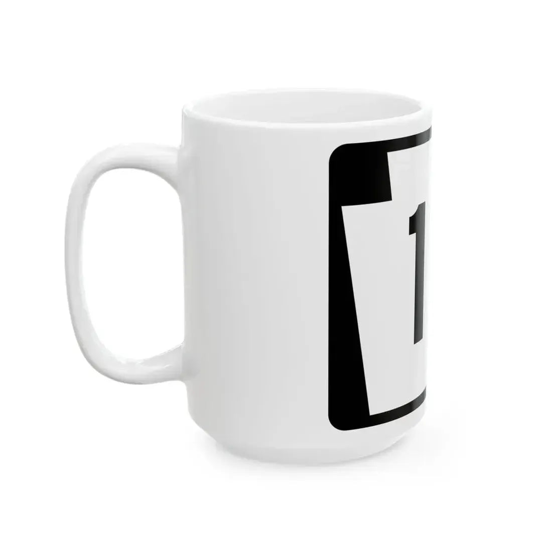 PA-111 (Pennsylvania) (Road Sign) White Coffee Mug - Go Mug Yourself