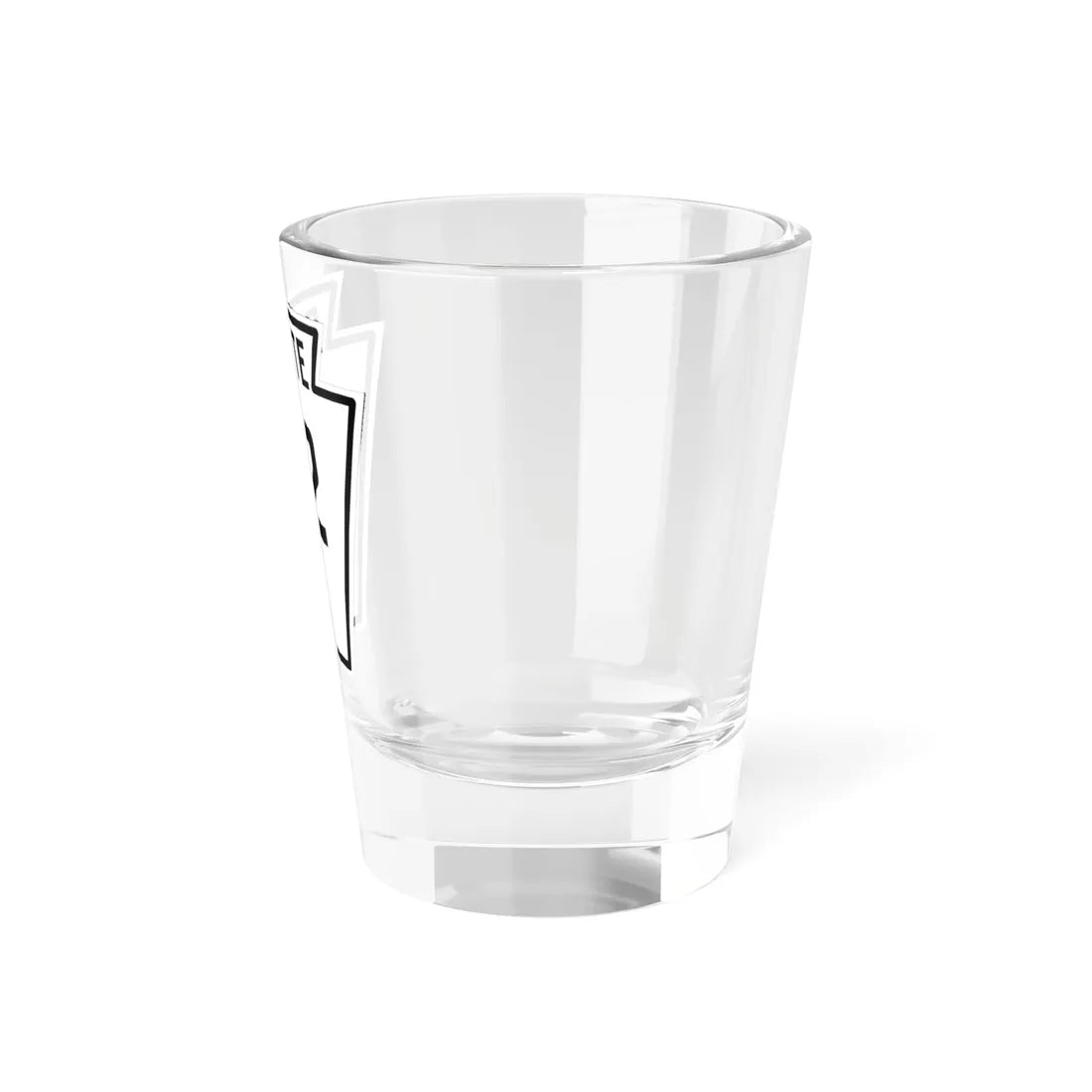 PA-112 1926 (Pennsylvania) (Road Sign) Shot Glass 1.5oz - Go Mug Yourself
