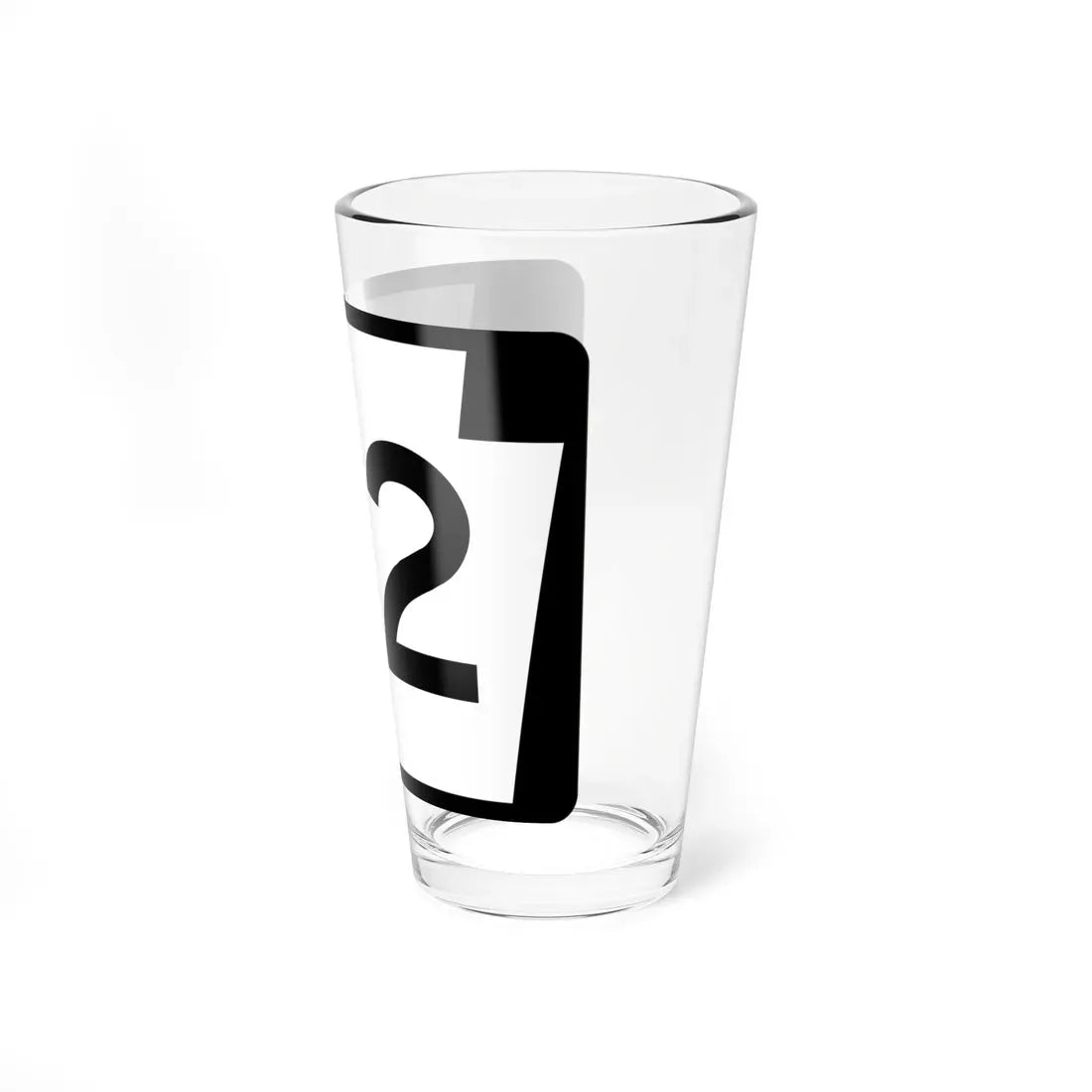 PA-112 (Pennsylvania) (Road Sign) Pint Glass 16oz - Go Mug Yourself
