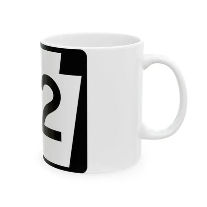 PA-112 (Pennsylvania) (Road Sign) White Coffee Mug - Go Mug Yourself
