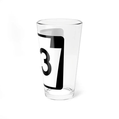 PA-113 (Pennsylvania) (Road Sign) Pint Glass 16oz - Go Mug Yourself