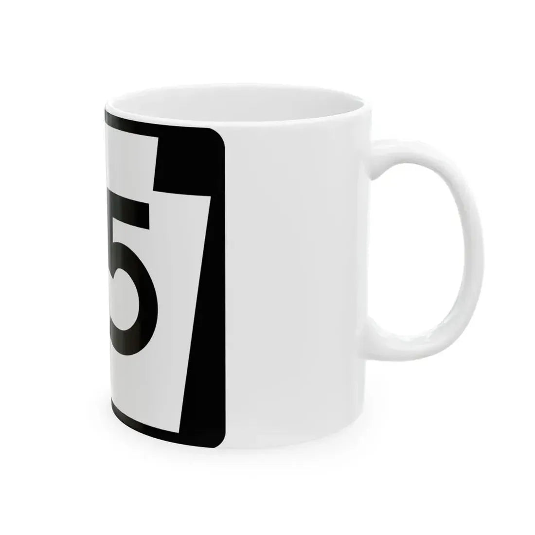 PA-115 (Pennsylvania) (Road Sign) White Coffee Mug - Go Mug Yourself