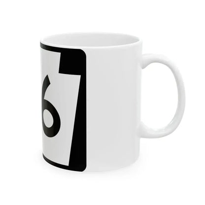PA-116 (Pennsylvania) (Road Sign) White Coffee Mug - Go Mug Yourself