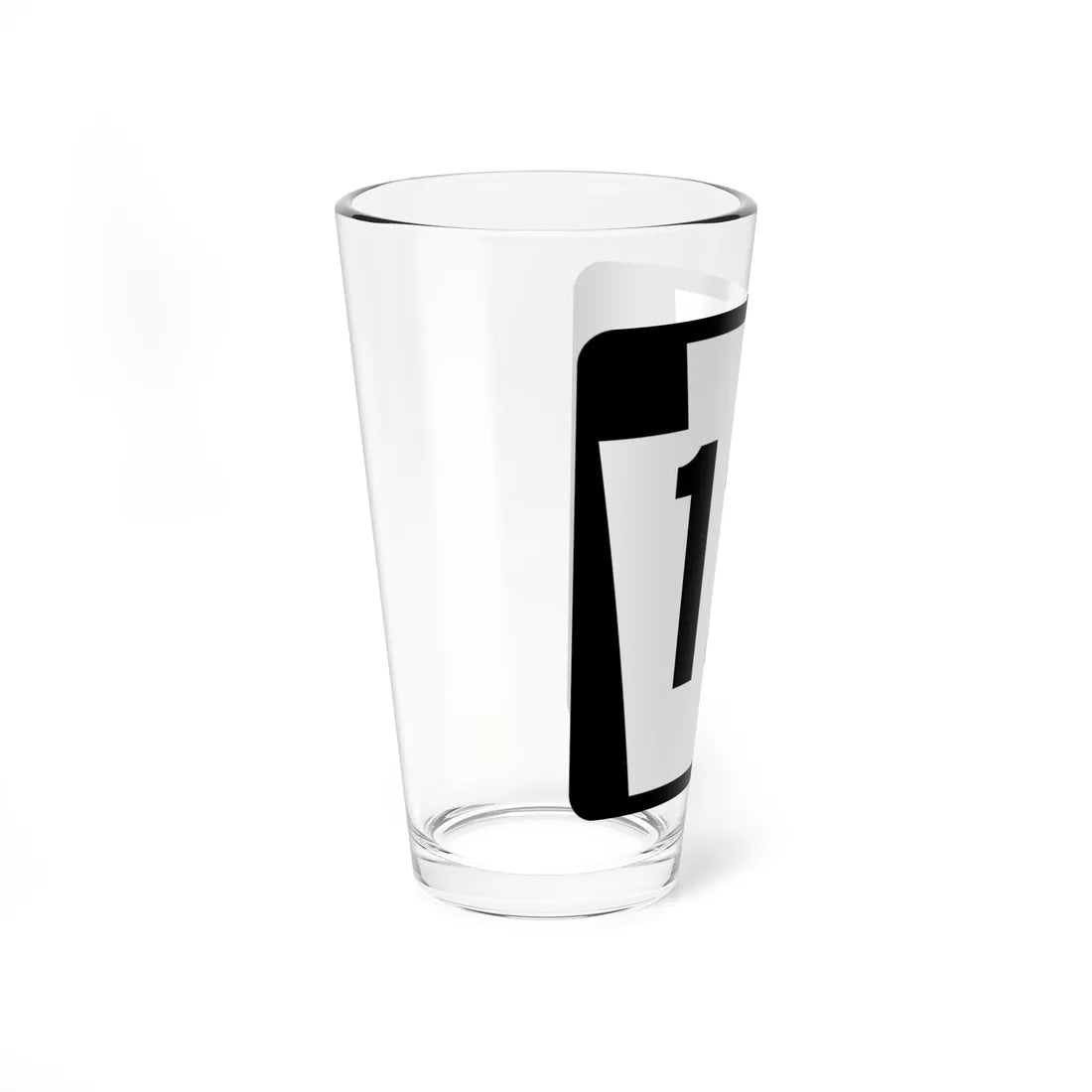 PA-12 (Pennsylvania) (Road Sign) Pint Glass 16oz - Go Mug Yourself