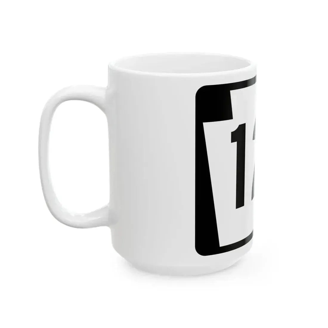 PA-121 (Pennsylvania) (Road Sign) White Coffee Mug - Go Mug Yourself