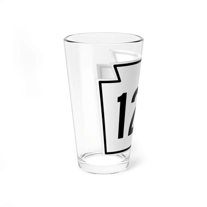 PA-126 1962 (Pennsylvania) (Road Sign) Pint Glass 16oz - Go Mug Yourself