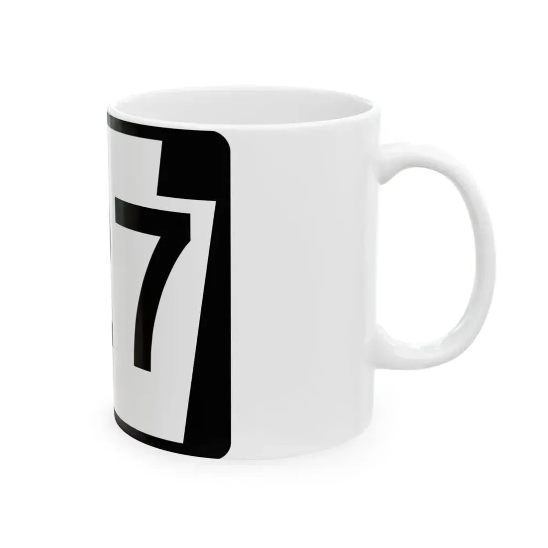 PA-127 (Pennsylvania) (Road Sign) White Coffee Mug - Go Mug Yourself