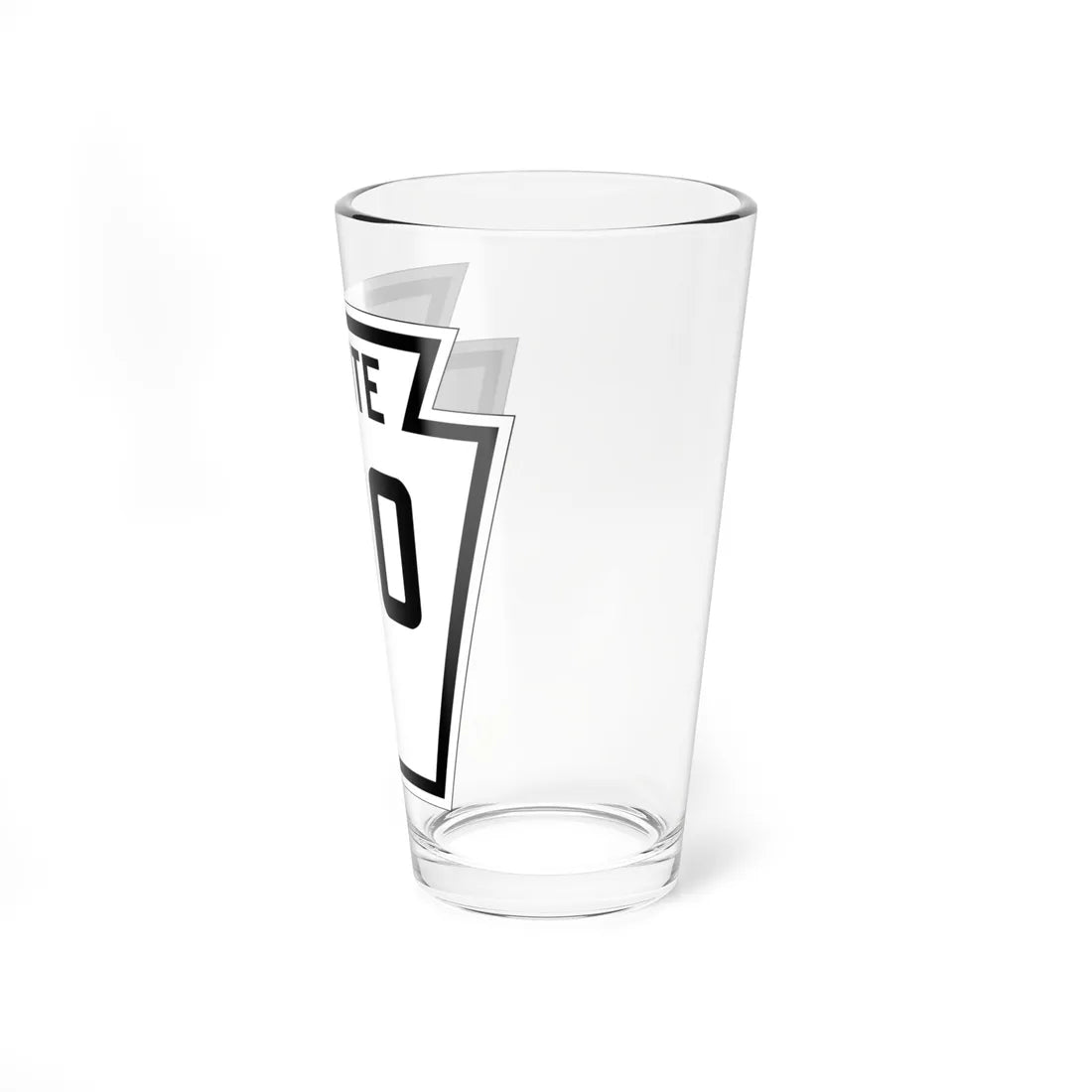 PA-130 1926 (Pennsylvania) (Road Sign) Pint Glass 16oz - Go Mug Yourself