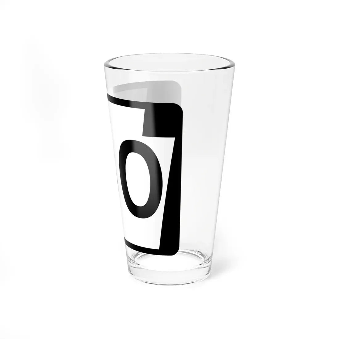 PA-130 (Pennsylvania) (Road Sign) Pint Glass 16oz - Go Mug Yourself