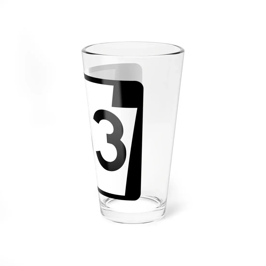 PA-133 (Pennsylvania) (Road Sign) Pint Glass 16oz - Go Mug Yourself