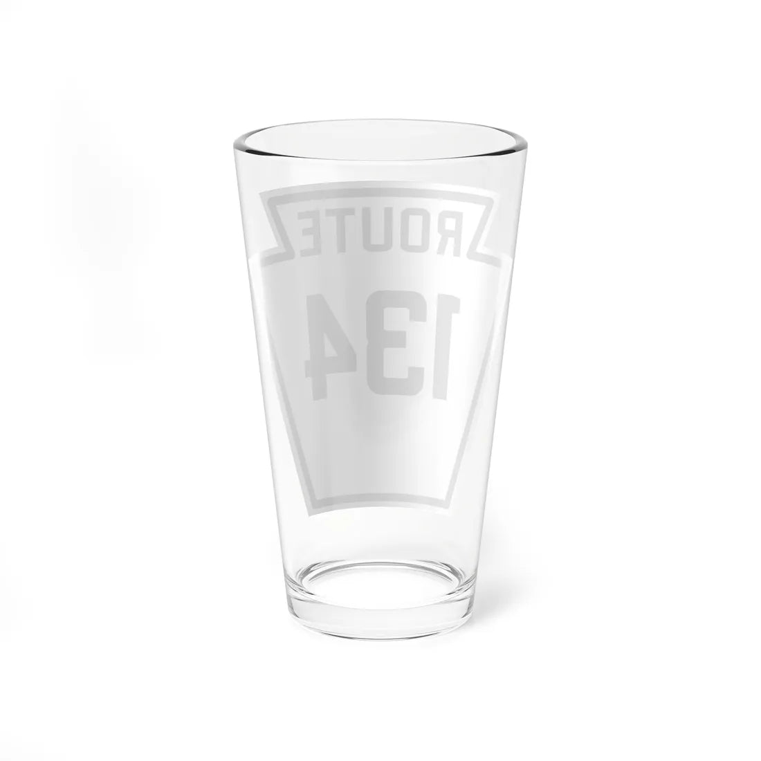PA-134 1926 (Pennsylvania) (Road Sign) Pint Glass 16oz - Go Mug Yourself