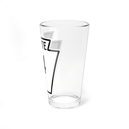 PA-14 1926 (Pennsylvania) (Road Sign) Pint Glass 16oz - Go Mug Yourself